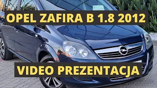 Opel Zafira B. 1.8 16V. Benzyna. Auto na sprzedaż.