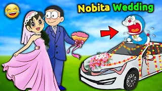 Nobita And Shizuka Wedding 😱 || Funny Game