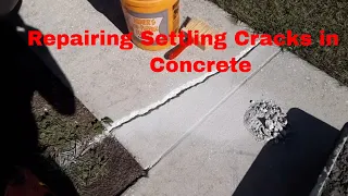 DIY / Repairing Cracks on Your Walkway or Driveway...