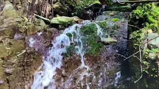 Switch off the mind and find peace with the calming sound of falling waterfall  | ASMR |