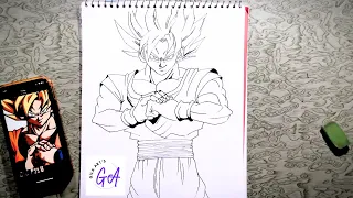 HOW TO DRAW GOKU SUPER SAIYAN 01 |GILA ART'S