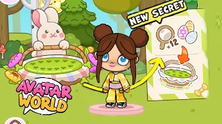 NEW ALL EASTER EGG HUNT SECRETS in AVATAR WORLD AVATAR WORLD NEW UPDATE ||pazu|| avatar world secret