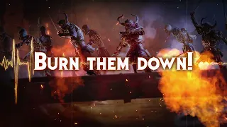 "Burn Them Down" Lyric Music Video | Evil Dead: The Game