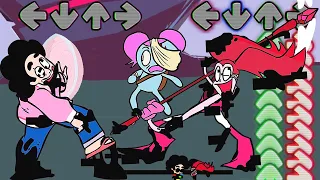 FNF x Pibby but Steven Universe Vs Spinel (Mid Effort Vs Corrupted Steven) Come and Learn with Pibby