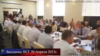 Заседание НСГ от 30 апреля 2013г.