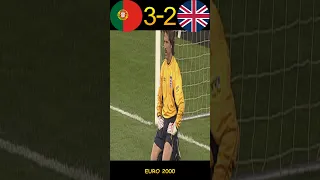 Portugal Vs England 3-2 Uefa Euro 2000 || Full Match Highlights, All Goals and Nutmegs