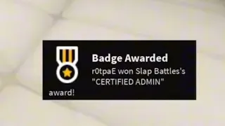 Every BADGE I didn’t get on time (Slap Battles)