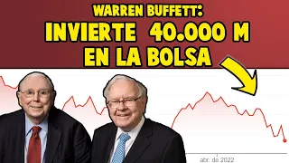 🔥WARREN BUFFETT y CHARLIE MUNGER ADVIERTEN sobre la BOLSA e INVIERTEN $40.000 MILLONES en ACCIONES