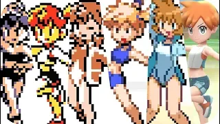 Evolution of Gym Leader Misty Pokémon Battles (1996 - 2018)