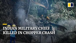 India’s top military official, Bipin Rawat, among 13 dead in helicopter crash in Tamil Nadu