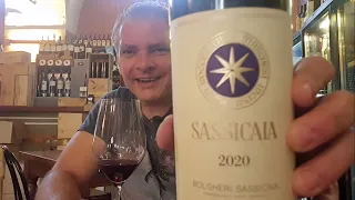 #0452 - Vinho Sassicaia 2020 #vinho #vino #wine