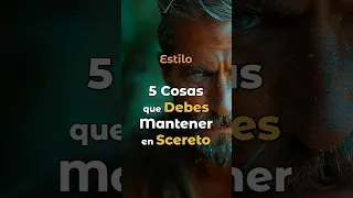 5 COSAS que DEBES Mantener en SECRETO #Shorts