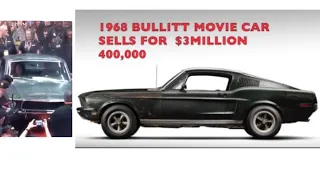 THE REAL BULLITT SELLS AT MECUM