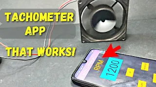 Tachometer APP that really works! | For Android and IOS