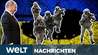 UKRAINE-KRIEG: Dauerbeschuss im Donbass - Ukraine fordert Panzer von Scholz | WELT Nachtstream