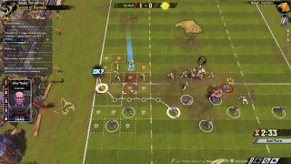 Blood Bowl 2. ЛМС. Хуманы! Игра 1.