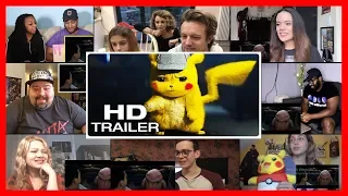 POKEMON: DETECTIVE PIKACHU - Teaser Trailer 3 REACTIONS MASHUP