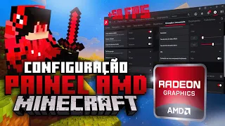 COMO CONFIGURAR o Painel AMD RADEON ADRENALIN para AUMENTAR FPS no MINECRAFT (ATUALIZADO 2023)