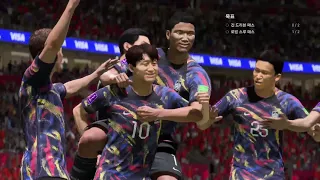 FIFA 23 월드컵 모드 한국 vs 우루과이 하이라이트ㅣ한국 우승 도전기 #카타르 월드컵#월드컵 모드#피파 23#1