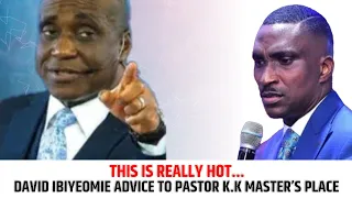 This is 🔥 HOT ...David Ibiyeomie Advice to Pastor k. K of Master's place