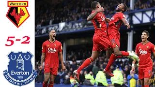 Watford vs Everton 2-5 Extended Highlights & All Goals 2021 || Watford goals against Everton