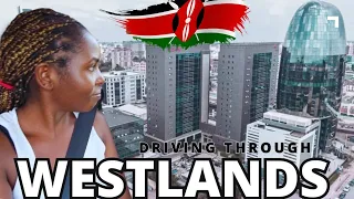 Driving through the Rich neighborhoods of Nairobi City | Westlands