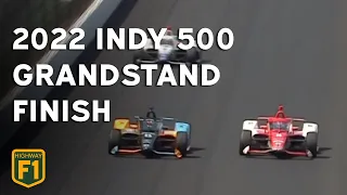 Marcus Ericsson wins the 2022 Indy 500 in grandstand finish