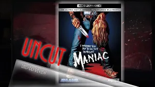 Maniac (1980) UHD-BD (2020) von Blue Underground Review Deutsch