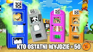 KTO OSTATNI WYJDZIE Z KIBLA = WYGRYWA 50 KIDCOINÓW z KIDOWICAMI! (śmieszne)