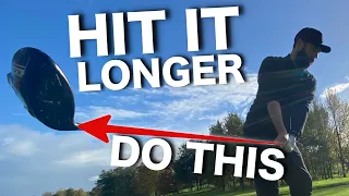 HOW TO HIT YOUR DRIVER LONGER! - Secret to more DISTANCE