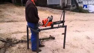 Soporte motosierra (chainsaw support) Parte 2