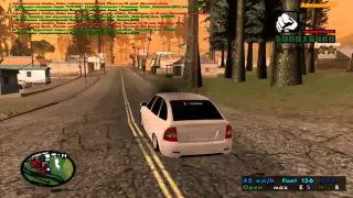 Покатушки на Advance RP GTA San Andreas Multiplayer