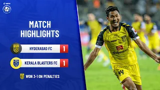 Highlights - Hyderabad FC 1-1 Kerala Blasters FC (3-1 penalties) | Hero ISL 2021-22 Final