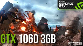 STAR WARS BATTLEFRONT 2 GAMEPLAY BENCHMARK - GTX 1060 3GB - ALL SETTINGS - 1080P