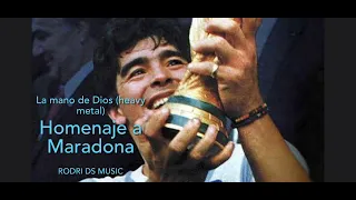 Homenaje a Diego Maradona: La mano de Dios (versión heavy metal)