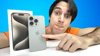 COMPRO el iPhone 15 PRO... y ESTA es mi OPINIÓN - Unboxing en español