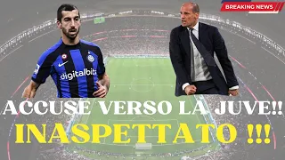 La Juventus sotto accusa: Henrikh Mkhitaryan rivela ambizioni nascoste