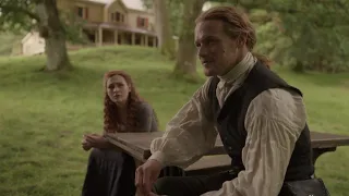 Outlander - Deleted Scene - Jamie Advice's Brianna About Her Relationship With Roger  (Season 5)