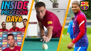 ⚽📲 DOUBLE SESSION, BUSQUETS CALLS PEDRI, ERIC GARCÍA & MINGUEZA... | INSIDE PRE-SEASON (Day 6)