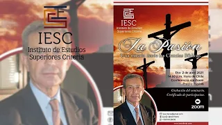 Seminario La Pasión de Jesús. Dr. Antonio Piñero