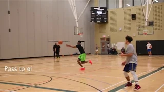 Pass, Cut, Replace Drill - Basketball