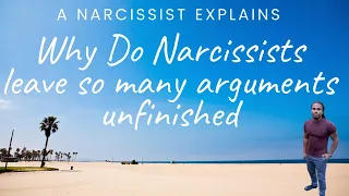 Why don't toxic people like to finish arguments. narcissists like to avoid conflict resolution