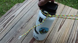 SUPER Simple 550 Paracord Hydroflask Trick