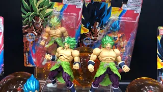 Bandai DragonBall Evolution Carded & Open Action Figures on Display Anime Expo 2019