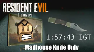 Former Madhouse Knife Only WR 1:57:43