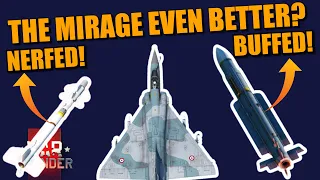 War Thunder MIRAGE 2000C IS AMAZING NOW! Got a "NERF" on the MAGIC 2 but a BUFF on the SUPER 530D!