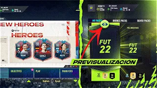 🔥ASÍ ES FIFA 22 ULTIMATE TEAM!!!😱 (ICONOS y PREVISUALIZACION SOBRES FIFA 22)