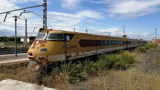 Serie 443 de Renfe. "El platanito". Castejon, Navarra.