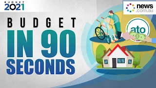 Budget 2021 in 90 seconds