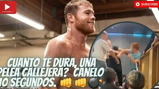 Cuanto te duraría una pelea callejera?  Unos 10segundos (tenía razón 😯)  humor #boxeo #caneloplant